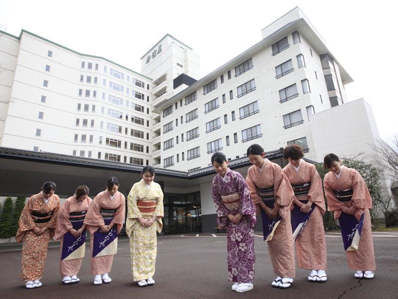 Sendai Akiu Spa Hotel Iwanumaya Bagian luar foto